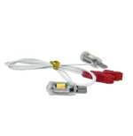 Комплект двокольорових світлодіодних ламп LED Т10 W5W 16 SMD 3528 12V Біле/Жовте світло - Зображення 4