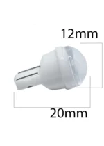 Світлодіодна лампа Т10 W5W 3SMD 283512V Синя керамічна - Зображення 2