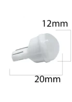 Світлодіодна лампа Т10 W5W 3SMD 283512V Білий керамічна матова лінза - Зображення 3