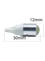 Світлодіодна лампа Т10 W5W  COB 12V 6000K Біла - Зображення 2