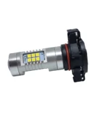 Світлодіодна лампа з цоколем H16 21SMD 2835 12V Білий - Зображення 4