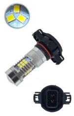 Світлодіодна лампа з цоколем H16 21SMD 2835 12V Білий