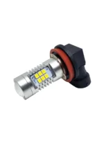 Світлодіодна лампа з цоколем H11 21SMD 2835 12V Біла з драйвером - Зображення 4
