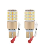 Світлодіодна двокольорова лампа Т10 W5W 54SMD 3014 12V Біле Жовте світло - Зображення 4
