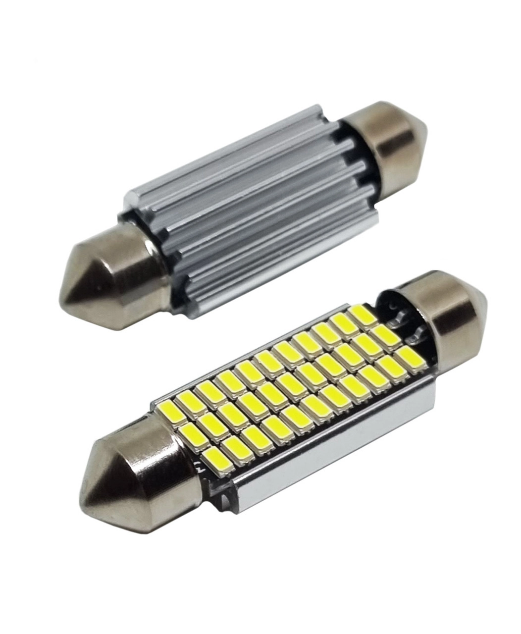 5579976336_svitlodiodna-lampa-c5w Світлодіодна лампа C5W Festoon 33SMD 3014 12 V 42 мм з драйвером - Зображення 1