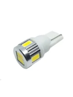 Світлодіодна лампа Т10 (W5W) 6 SMD 5630 12V Драйвер Яскрава ПРЕМІУМ Білий - Зображення 4