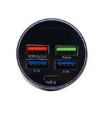 Автомобільна зарядка 4USB+ Type-С 12-24V 3.1A - Зображення 5