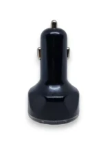 Автомобільна зарядка 4USB+ Type-С 12-24V 3.1A Синій LED дисплей з підсвічуванням 20W - Зображення 3