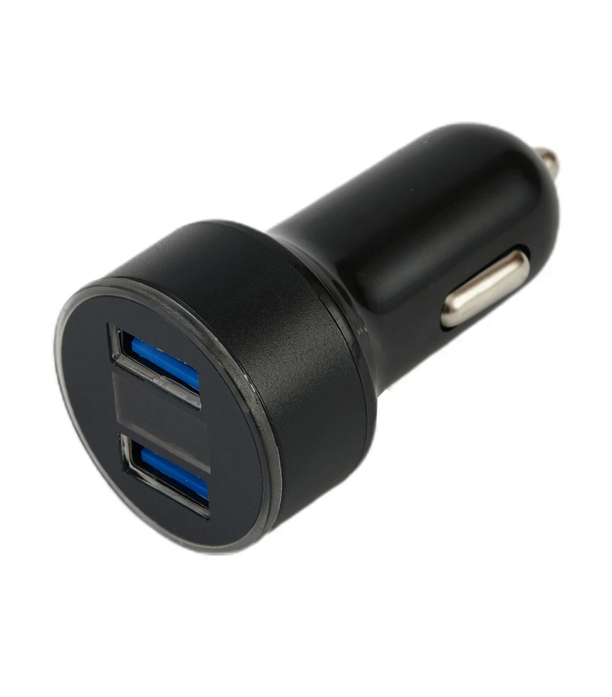 5623228251_avtomobilna-zaryadka-2usb Автомобільна зарядка 2USB 12-24V 3.1A Led дисплей з підсвічуванням - Зображення 1