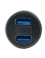 Автомобільна зарядка 2USB 12-24V 3.1A Led дисплей з підсвічуванням - Зображення 3