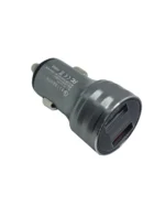 Автомобільна зарядка 2 USB 12-24V цифровий дисплей - Зображення 4