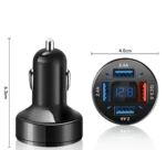 Автомобільна зарядка 4 USB 12-24V  з Led підсвічуванням Швидка зарядка - Зображення 3