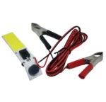 Портативний переносний ручний світлодіодний ліхтарик на магніті Led COB від клеми (з крокодилами) - Зображення 2