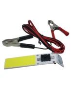 Портативний переносний ручний світлодіодний ліхтарик на магніті Led COB від клеми (з крокодилами)