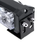 Світлодіодна балка (стробоскоп фара) Денні ходові вогні-стробоскопи, 36W, червоний-синій-білий, з пультом метал - Зображення 4