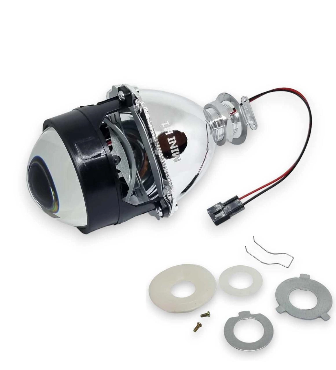 5961096188_linza-25-h1 Лінза 2.5 H1 Xenon Bulbs inch без маски BLUE SUPER H1 VER 8.1 - Зображення 1