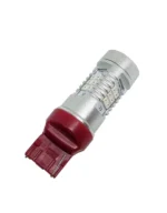 Світлодіодна лампа 7440 T20 W21W W3x16d 21SMD 2835 12 V з драйвером Червона - Зображення 2
