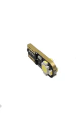 Світлодіодна лампа Т10 W5W 2SMD 5050 та 6SMD 3014 12V з обманкою Біла - Зображення 4