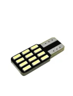 Світлодіодна лампа Т10 W5W 12SMD 4014 12V Білий