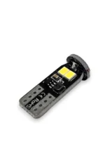 Світлодіодна лампа Т10 W5W 6SMD 2835 з драйвером 12V Білий - Зображення 2