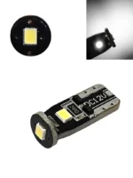 Светодиодная лампа Т10 (W5W) 3SMD 2835 с драйвером 12V Белая