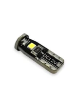 Светодиодная лампа Т10 (W5W) 3SMD 2835 с драйвером 12V Белая - Зображення 3