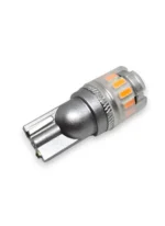 Світлодіодна лампа Т10 (W5W) 12SMD 4014 1SMD 3030 12V Жовта - Зображення 2
