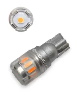 Світлодіодна лампа Т10 (W5W) 12SMD 4014 1SMD 3030 12V Жовта