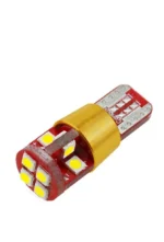Светодиодная лампа Т10 (W5W) 12SMD 3030 с обманкой 12V Белая - Зображення 4