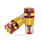 Светодиодная лампа Т10 (W5W) 12SMD 3030 с обманкой 12V Белая - Зображення 5