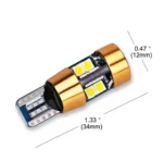 Светодиодная лампа Т10 (W5W) 19SMD 3030 canbus 12V Белая - Зображення 4