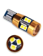 Светодиодная лампа Т10 (W5W) 19SMD 3030 canbus 12V Белая