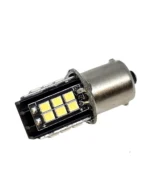 Світлодіодна лампа з цоколем 1156 BA15s P21W 24SMD 2835 10-30V Білий ic driver
