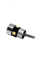 Світлодіодна лампа Т10 (W5W) 6SMD 2835 з обманкою і лінзою 12V Білий - Зображення 3