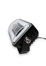 Світлодіодна протитуманна фара ПТФ LED 4 лінзи з ангелами ГАБАРИТ Біла - Зображення 7