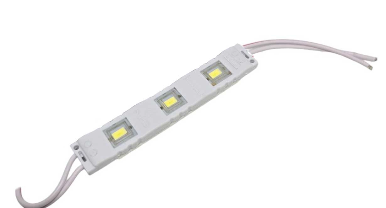 6246667601_svitlodiodnij-modul-3smd Світлодіодний модуль 3smd 5630 білий 12V - Зображення 1