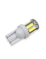 Светодиодная лампа Т10 (W5W) 10SMD 7020 12V Белая - Зображення 3
