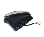 Led ПТФ протитуманні фари Daewoo Lanos Sens. ПТФ 5 лінз 50W з ДХО. Скло знімне. МЕТАЛ. Біле світло+ДХО - Зображення 6