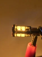 Світлодіодна двоколірна лампа Т10 W5W 20SMD 3030 12V Холодне біле та жовте світло - Зображення 7