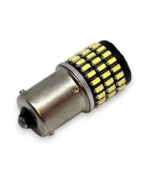 Світлодіодна лампа з цоколем 1156 BA15s P21W 78 SMD 3014 12V Біла з драйвером - Зображення 2