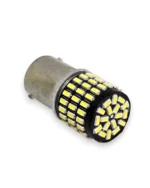 Світлодіодна лампа з цоколем 1156 BA15s P21W 78 SMD 3014 12V Біла з драйвером - Зображення 3