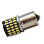 Світлодіодна лампа з цоколем 1156 BA15s P21W 78 SMD 3014 12V Біла з драйвером - Зображення 4