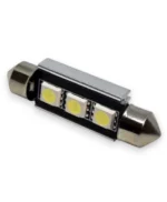 Світлодіодна лампа C5W Festoon 3SMD 5050 12 V 42 мм з обманкою - Зображення 3