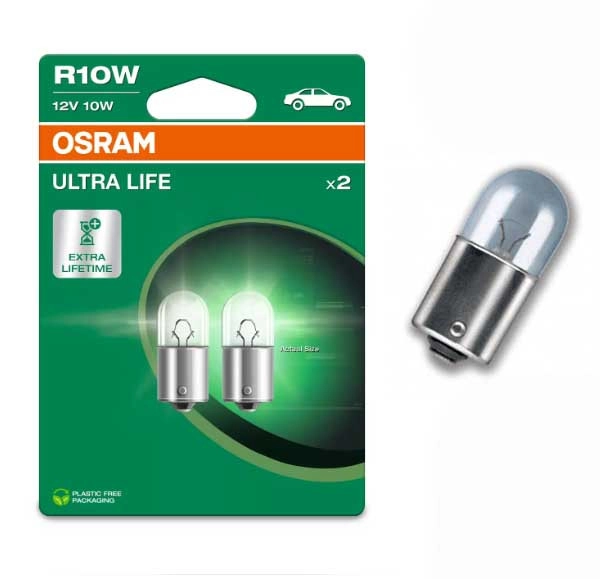 6323157895_avtomobilna-lama-osram Автомобільна лама Osram Ultra Life BA15s R10W 12V - Зображення 1