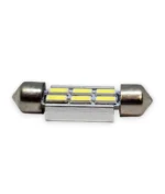 Світлодіодна лампа C5W Festoon 6SMD 5730 12 V 36 мм з обманкою - Зображення 2