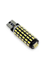 Світлодіодна лампа Т10 (W5W) 78 SMD 3014 з обманкою і драйвером 12V Білий