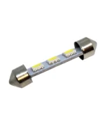 Світлодіодна лампа C5W Festoon 3SMD 5050 12V 42мм Білий - Зображення 2