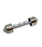 Світлодіодна лампа C5W Festoon 6SMD 3528 12 V 36 мм Червоний - Зображення 3