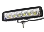 Світлодіодна балка (додаткова фара) ближнє світло 6SMD K1918F FLOOD 16*4,5 см - Зображення 4