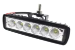 Світлодіодна балка (додаткова фара) ближнє світло 6SMD K1918F FLOOD 16*4,5 см - Зображення 5